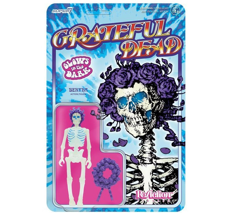 GRATEFUL DEAD REACTION FIGURE - BERTHA (GLOW)