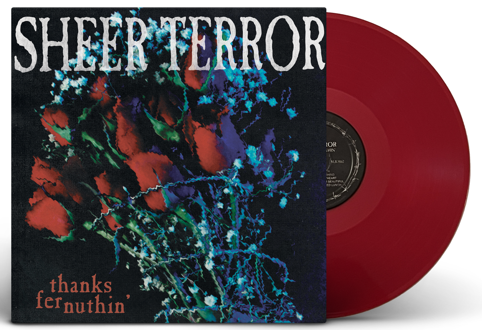 SHEER TERROR ‘OLD NEW BORROWED & BLUE’ LP (Limited Edition – Only 200 Made, Gold Opaque Vinyl)