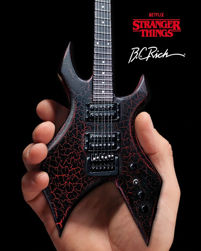 STRANGER THINGS - EDDIE'S GUITAR - B.C. RICH MINI WARLOCK