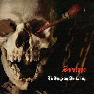 SAVATAGE 'THE DUNGEONS ARE CALLING' LP