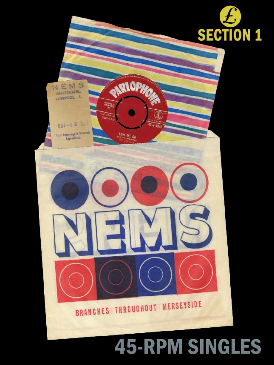 THE BEATLES 'BEATLES FOR SALE ON PARLOPHONE RECORDS' BOOK