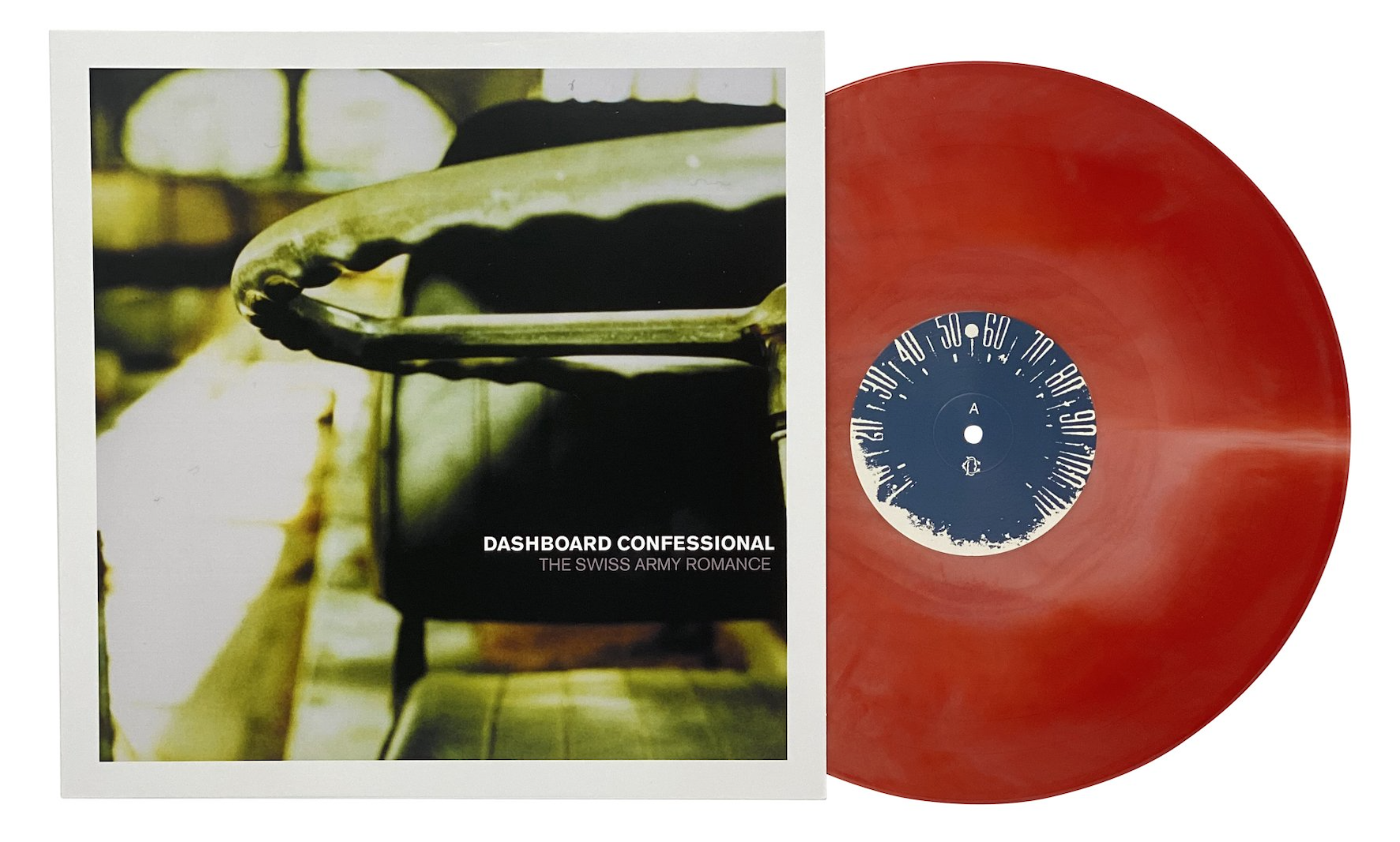 DASHBOARD CONFESSIONAL レコード DASHBOARD CONFESSIONAL 'THE SWISS ARMY ROMANCE' LP (Red Transparent &