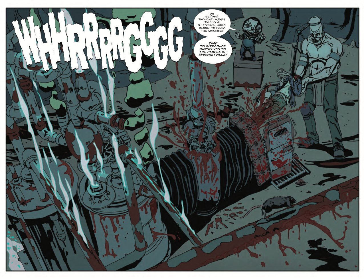 MY BROTHER’S BLOOD MACHINE by CLAUDIO SANCHEZ - COMIC BOOK ISSUE 4 OF 6 (EXCLUSIVE COVER)