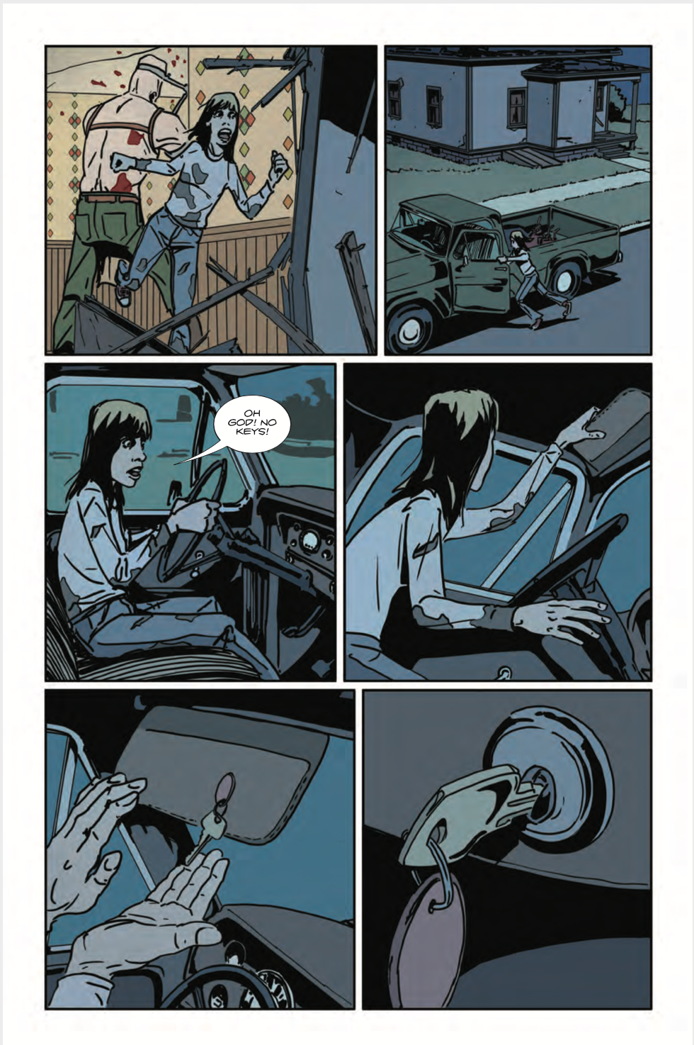 MY BROTHER’S BLOOD MACHINE by CLAUDIO SANCHEZ - COMIC BOOK ISSUE 6 OF 6 (EXCLUSIVE COVER)