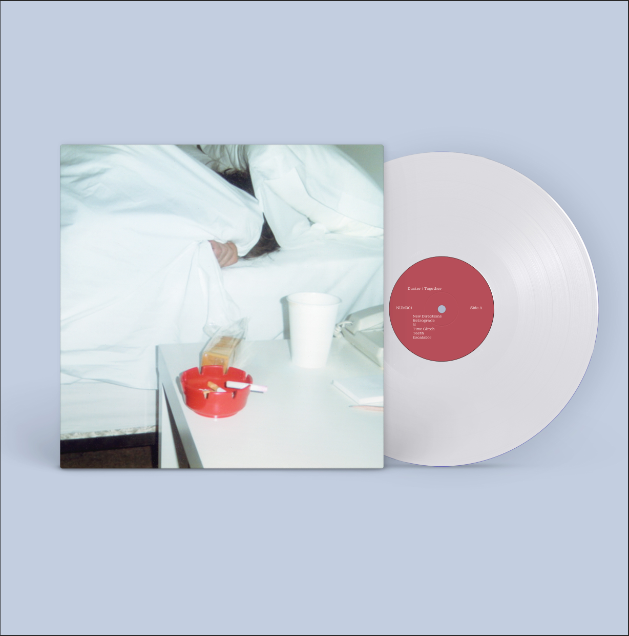 DUSTER 'TOGETHER' LP (Cigarette Smoke Filled Vinyl)
