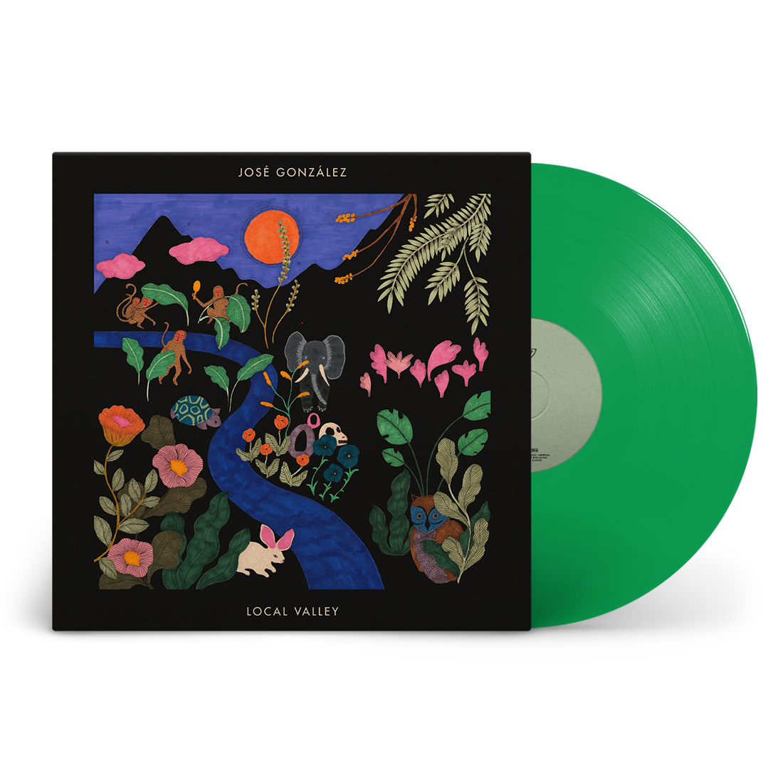 JOSE GONZALEZ 'LOCAL VALLEY' LP (Green Vinyl)