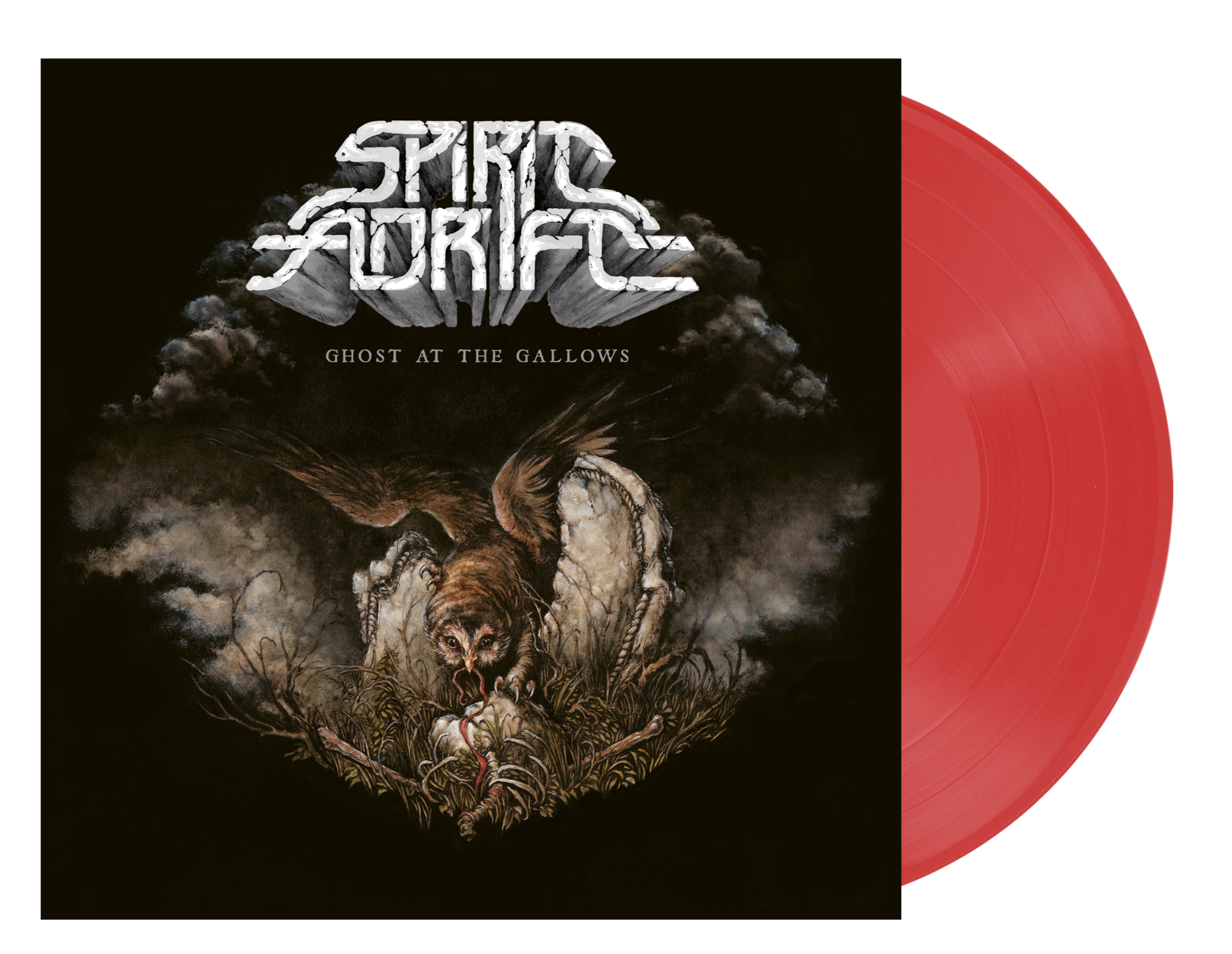 SPIRIT ADRIFT ‘GHOST AT THE GALLOWS’ LP (Limited Edition – Only 300 Made, Ruby Vinyl)