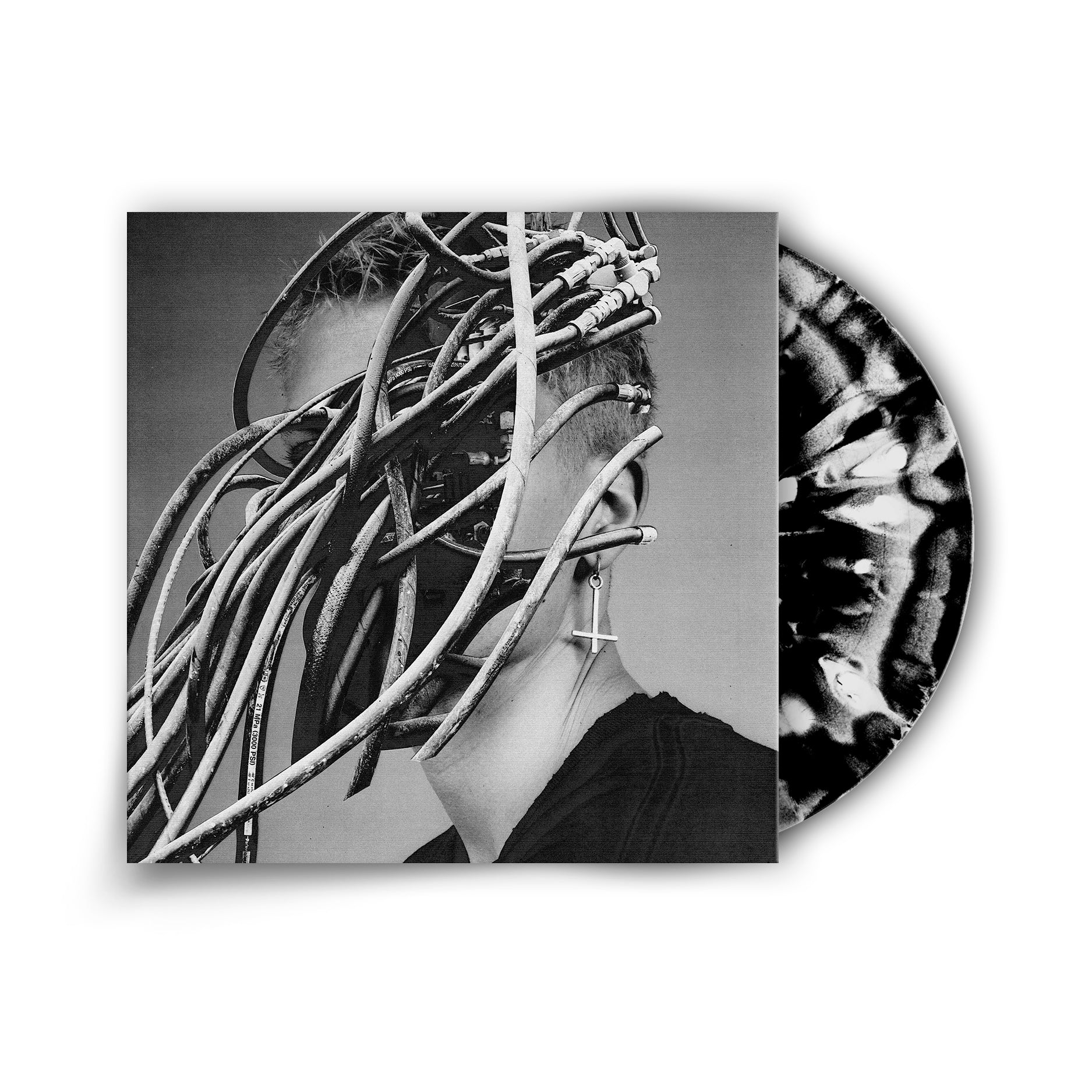 TRACE AMOUNT 'ANTI BODY LANGUAGE' BLACK SWIRL LP - EDITION OF 150
