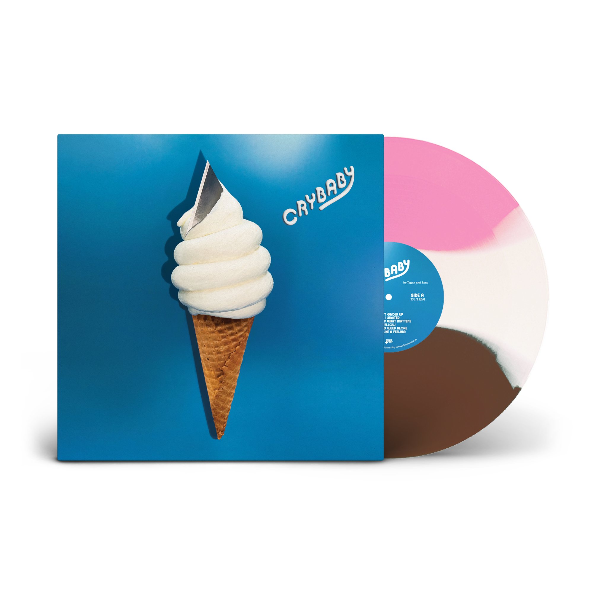 TEGAN AND SARA 'CRYBABY' LP (Neapolitan Color Vinyl)