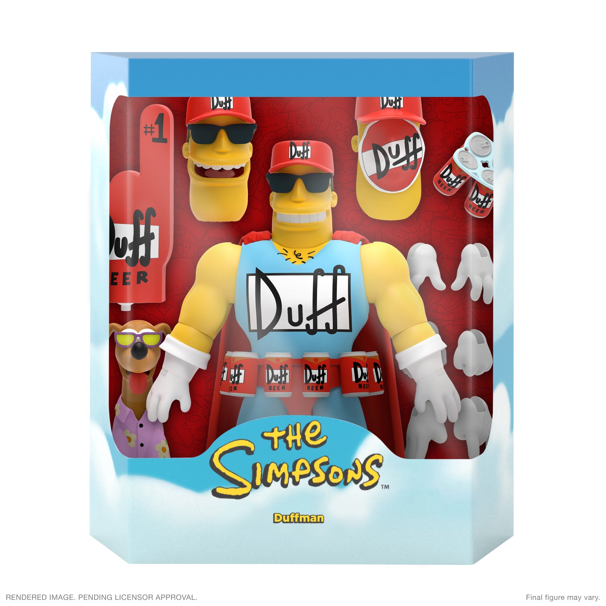 THE SIMPSONS ULTIMATES! WAVE 2 - DUFFMAN FIGURE