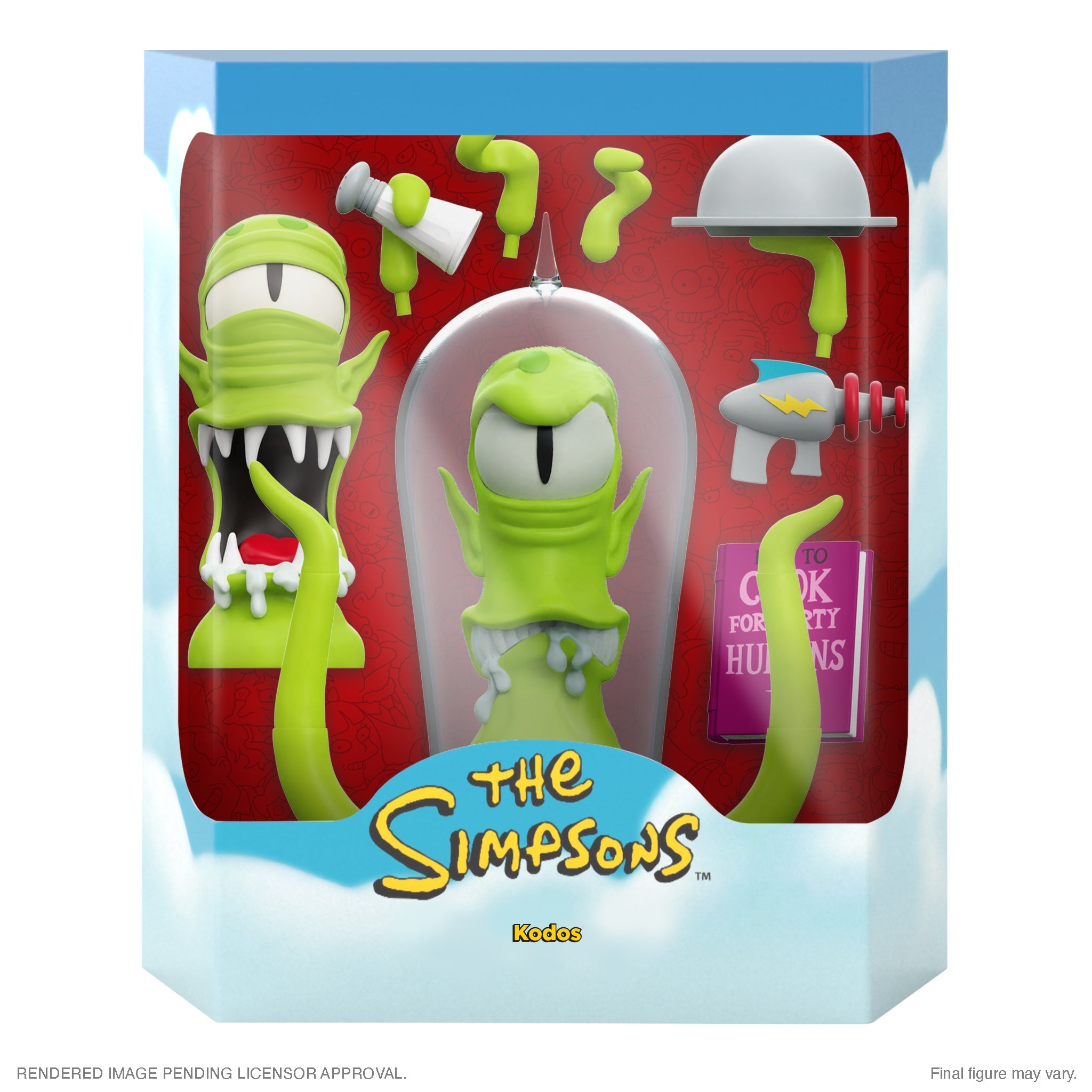 ULTIMATES! THE SIMPSONS WAVE 3 - KODOS FIGURE