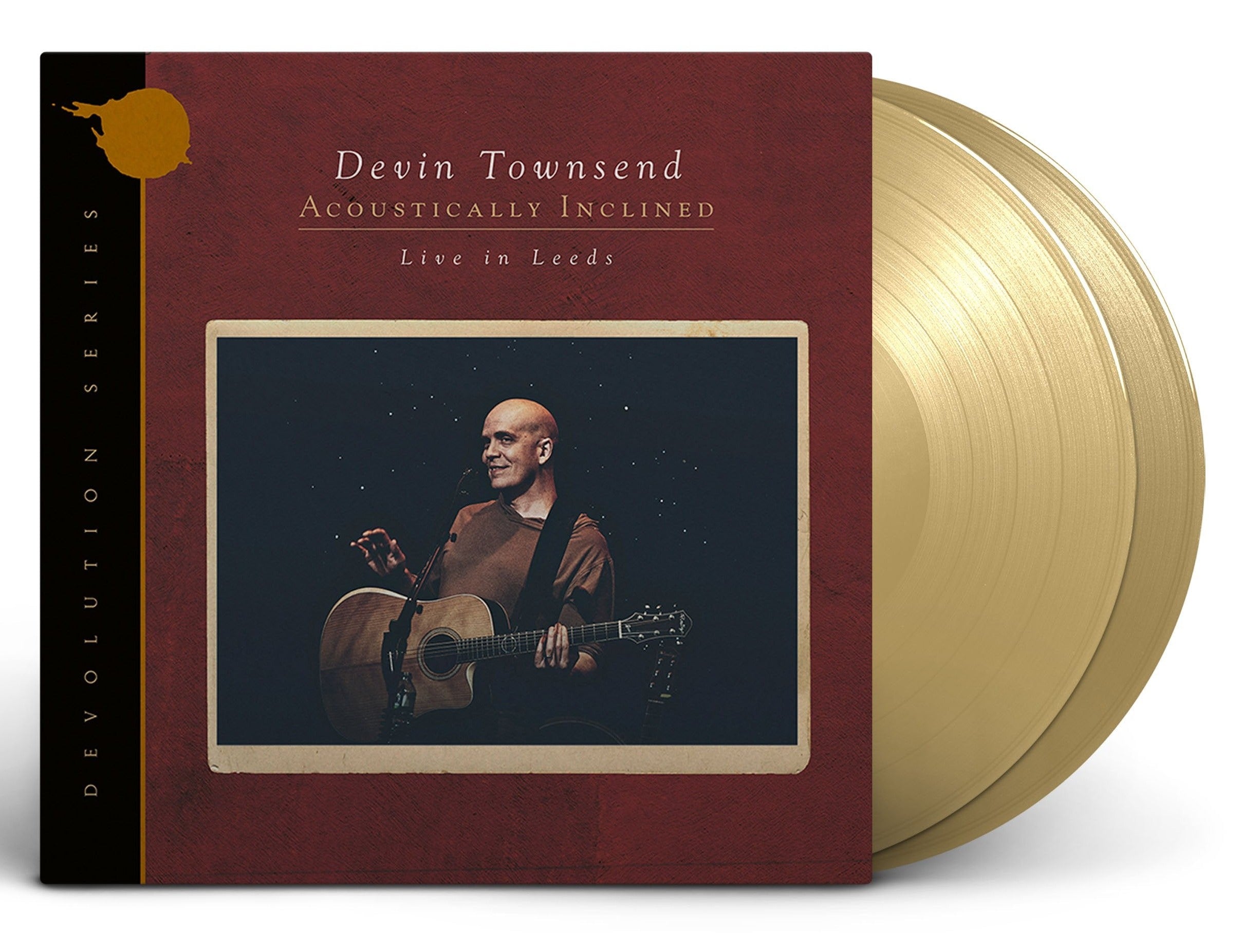 DEVIN TOWNSEND ‘ACOUSTICALLY INCLINED - LIVE IN LEEDS’ 2LP (Limited Edition — Only 250 Made, Tan Vinyl)