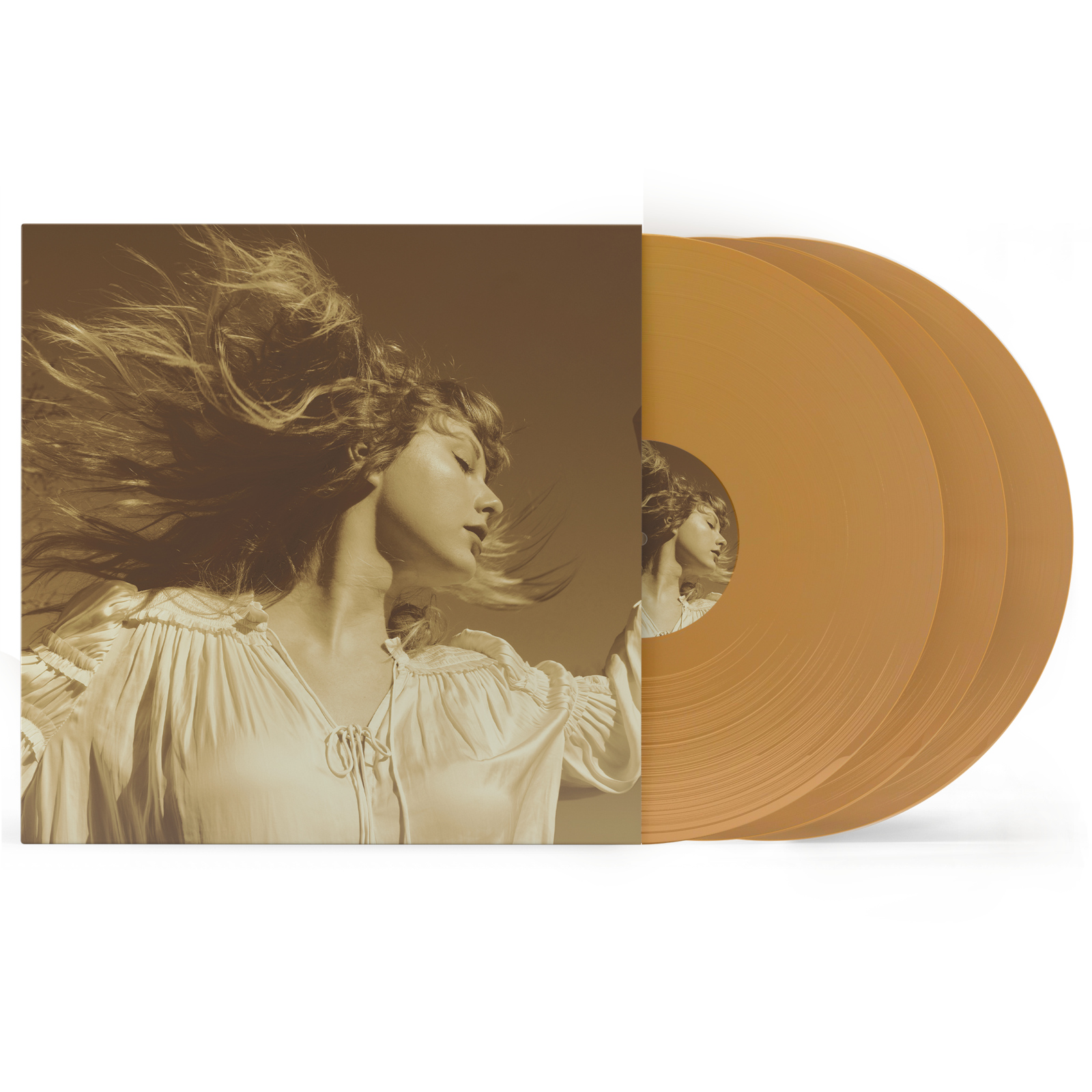 TAYLOR SWIFT 'FEARLESS (TAYLOR'S VERSION)' 3LP (Gold Vinyl)