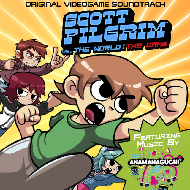 ANAMANAGUCHI 'SCOTT PILGRIM VS. THE WORLD: THE GAME SOUNDTRACK' LP (Translucent Orange Vinyl)