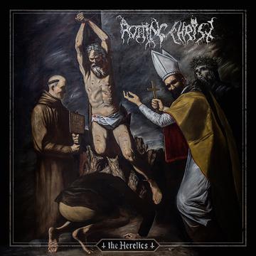 ROTTING CHRIST 'THE HERETICS' LP (Clear & Black Marbled Vinyl)