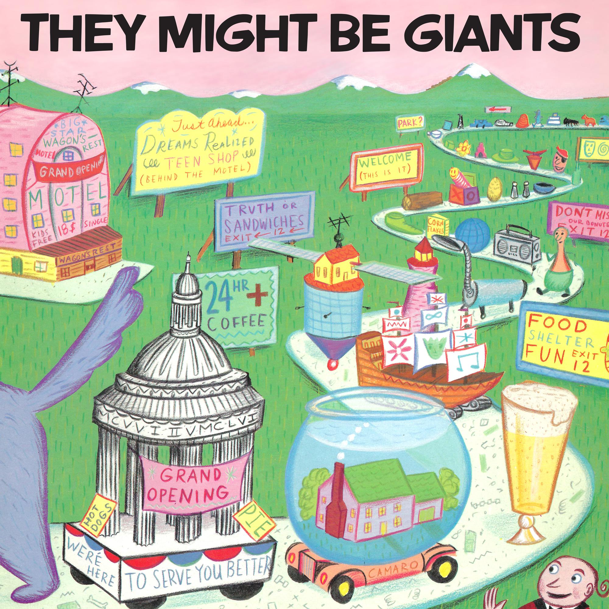 THEY MIGHT BE GIANTS 'THEY MIGHT BE GIANTS' LP (Pink & Green Vinyl)