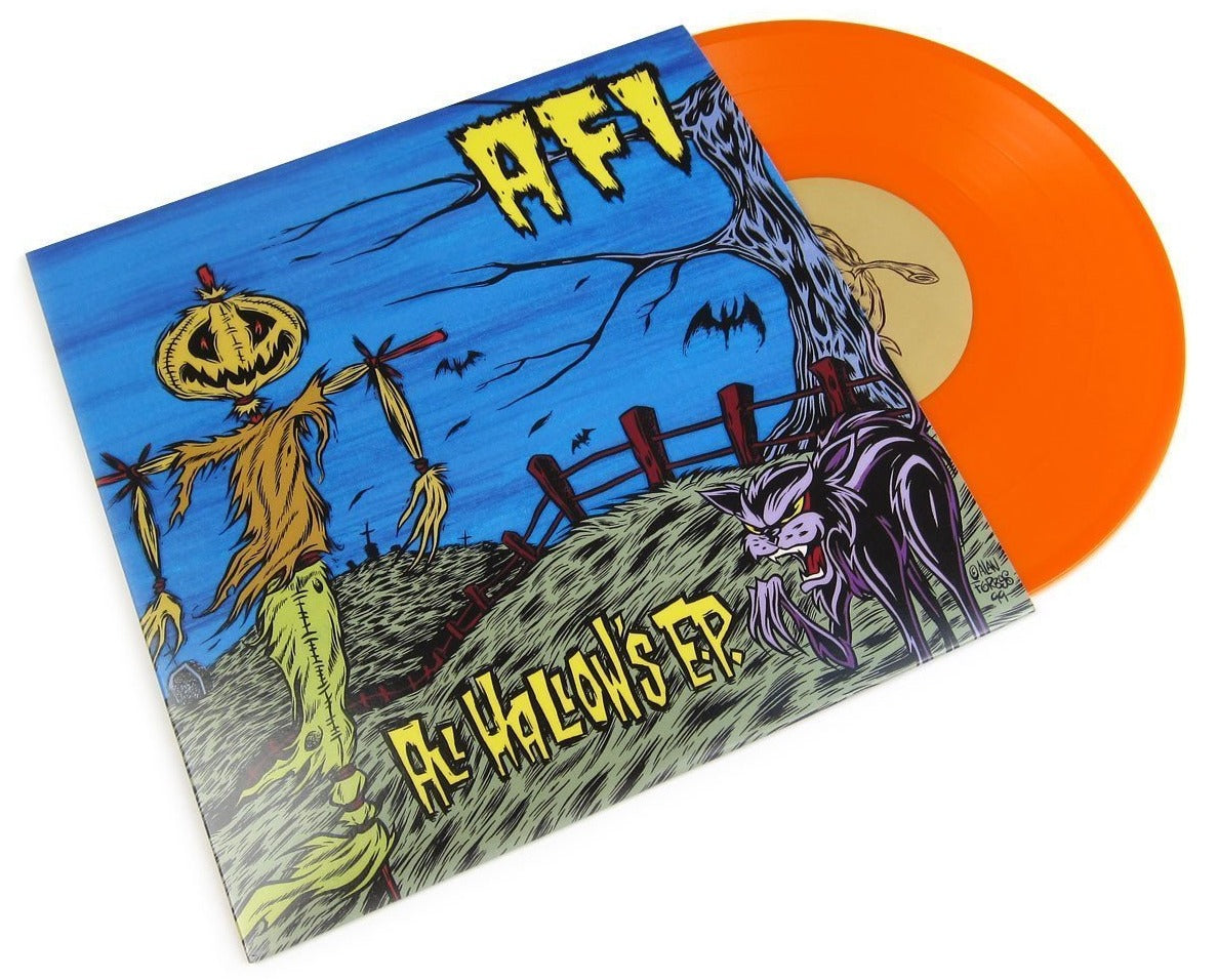 AFI 'ALL HALLOW'S' 10" EP (Orange Vinyl)