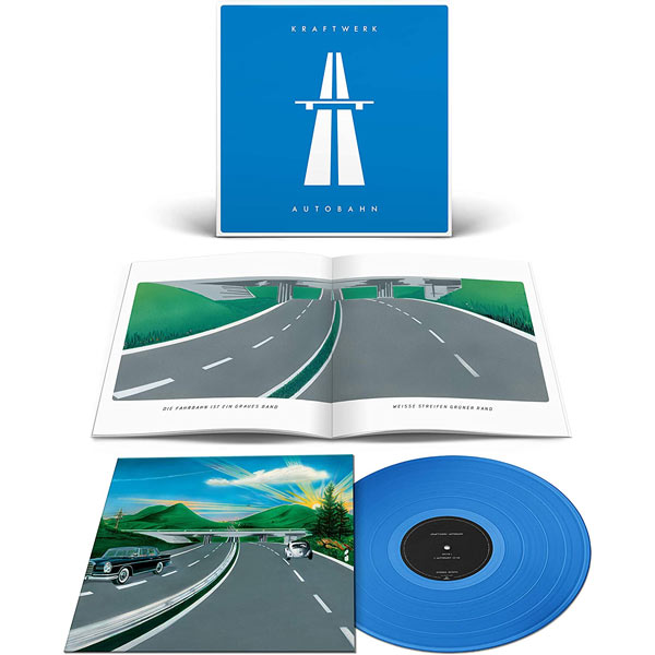 KRAFTWERK 'AUTOBAHN' LP (Limited Edition, Blue Vinyl)