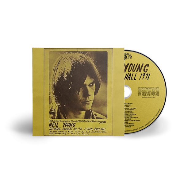 NEIL YOUNG 'ROYCE HALL 1971' CD