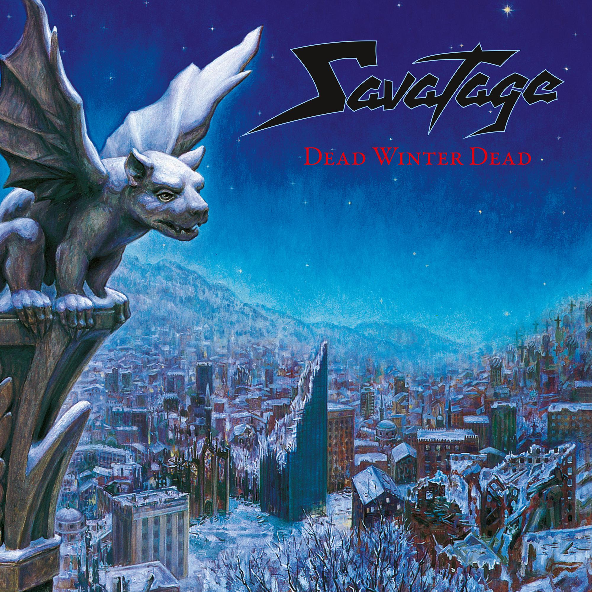 SAVATAGE 'DEAD WINTER DEAD' 2LP (Heavyweight Red Vinyl + Exclusive Tour Poster Replica)