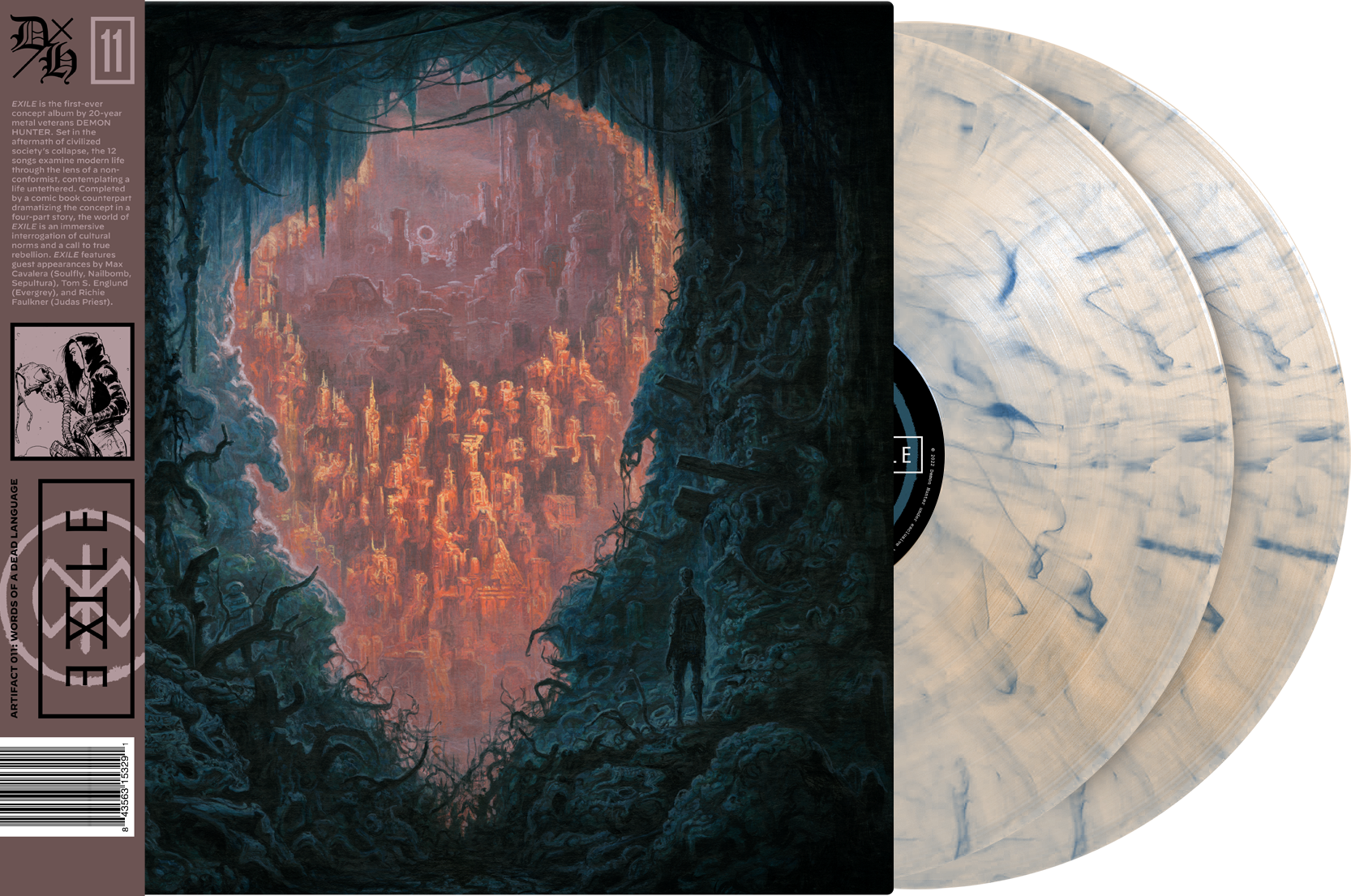 DEMON HUNTER ‘EXILE’ LIMITED-EDITION DYSTOPIAN FOG 2LP – ONLY 500 MADE