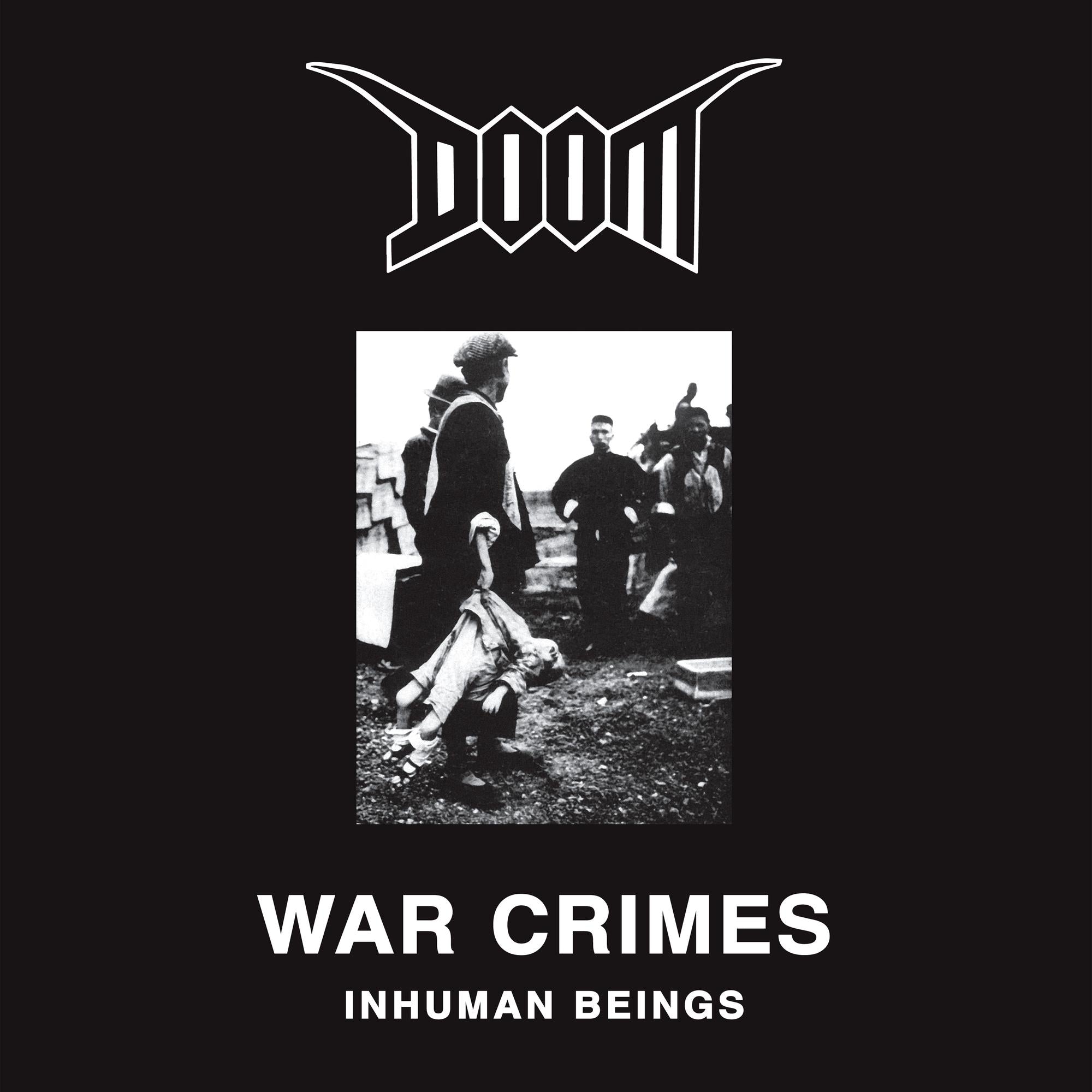 DOOM 'WAR CRIMES - INHUMAN BEINGS' LP