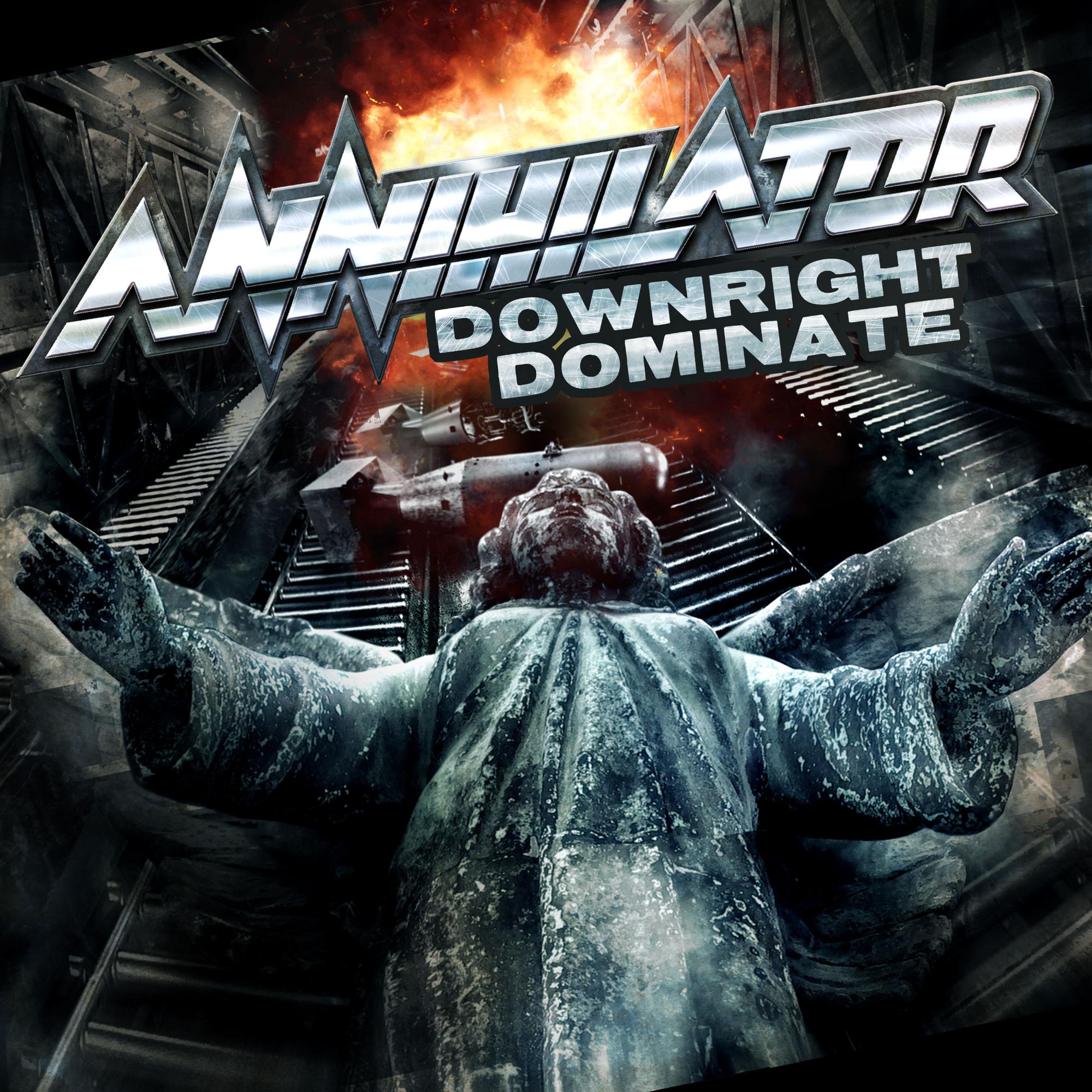 ANNIHILATOR 'DOWNRIGHT DOMINATE' 7" SINGLE (Limited Crystal Clear Vinyl)