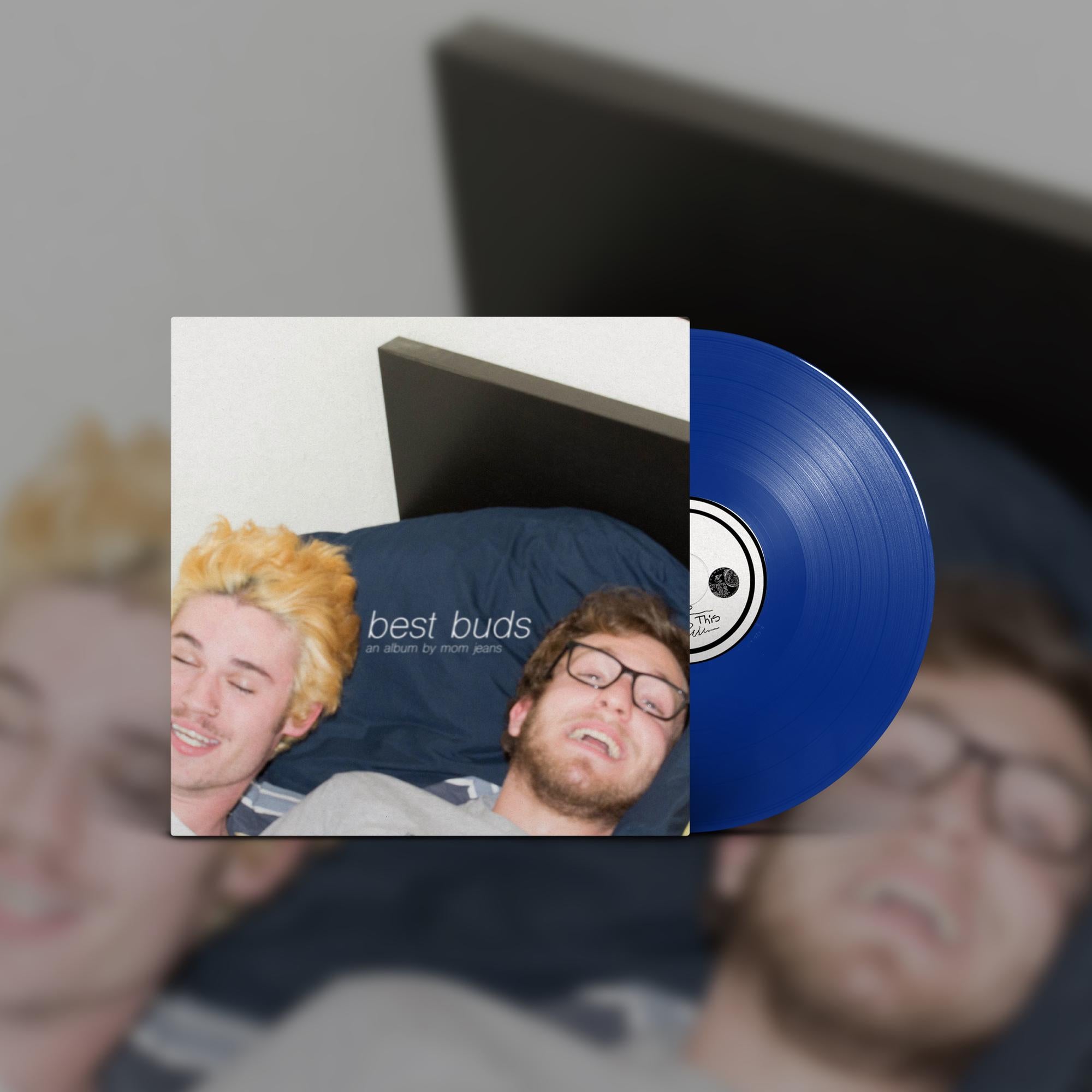 MOM JEANS. 'BEST BUDS' LP (Blue Vinyl)