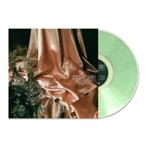 TIGERS JAW 'I WON'T CARE HOW YOU REMEMBER ME' LP (Coke Bottle Green Vinyl)