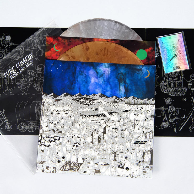 FATHER JOHN MISTY 'PURE COMEDY' 2LP (Deluxe Color Vinyl)