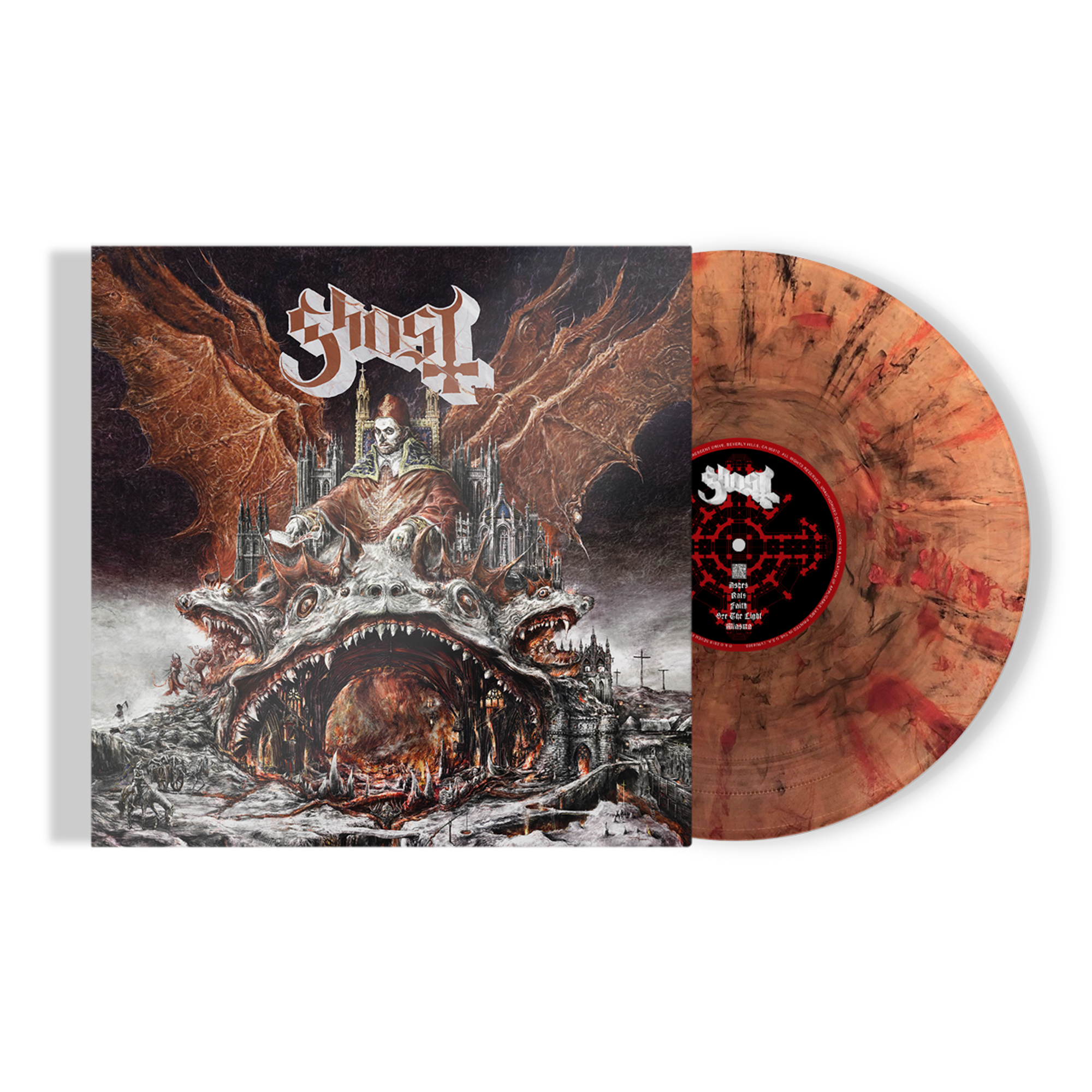GHOST ‘PREQUELLE’ LIMITED EDITION ASHES LP – ONLY 750 MADE