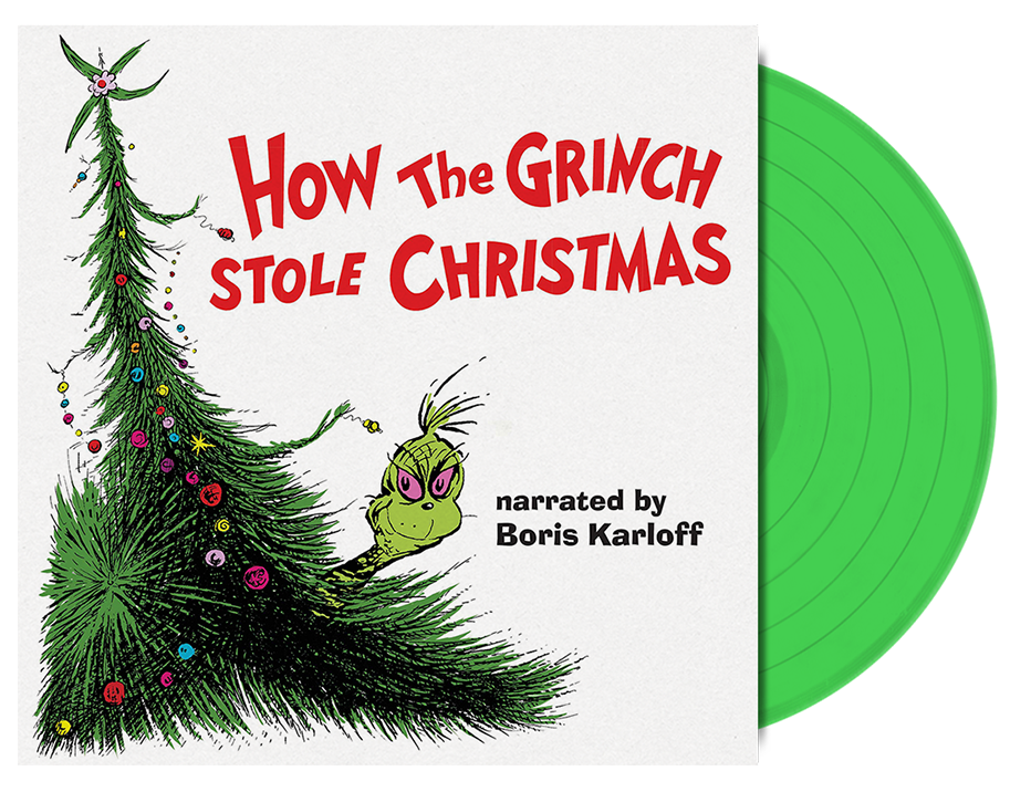 HOW THE GRINCH STOLE CHRISTMAS ORIGINAL SOUNDTRACK LP (Green Vinyl)