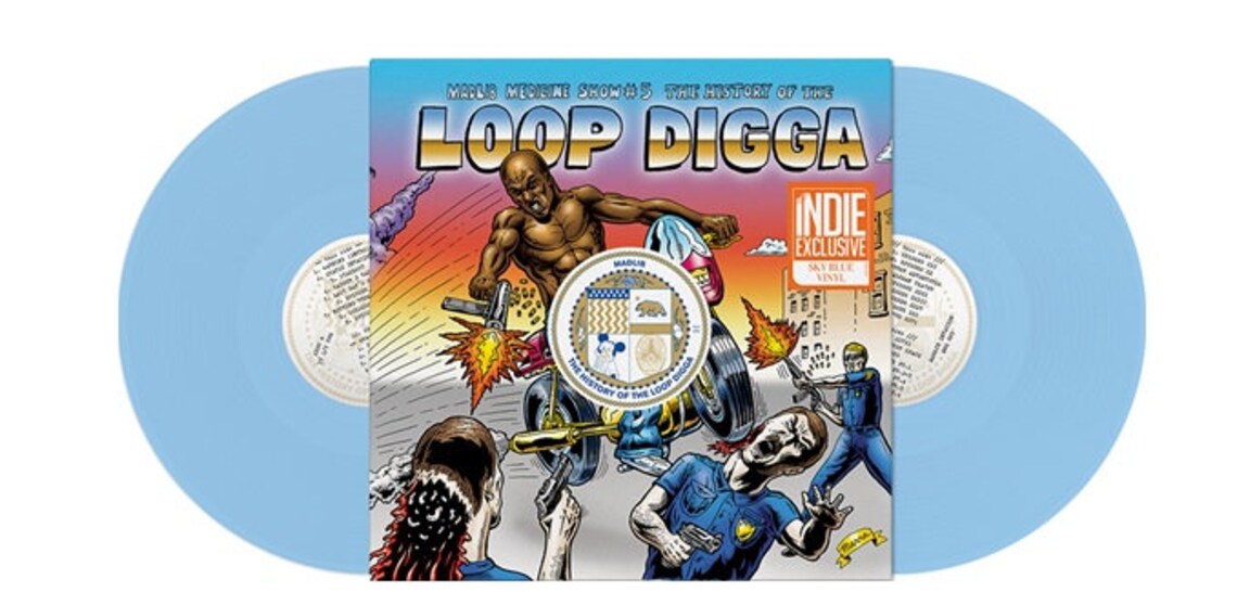 MADLIB 'MEDICINE SHOW NO. 5 - HISTORY OF THE LOOP DIGGA: 1990-2000' 2LP (Blue Vinyl)