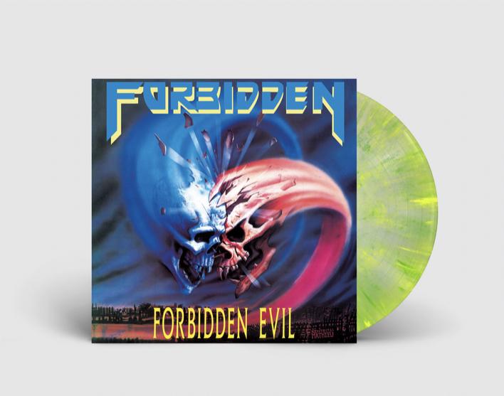 FORBIDDEN ‘FORBIDDEN EVIL’ LP (Limited Edition — Only 250 Made, Clear w/ Spring Green & Canary Yellow Splatter Vinyl)