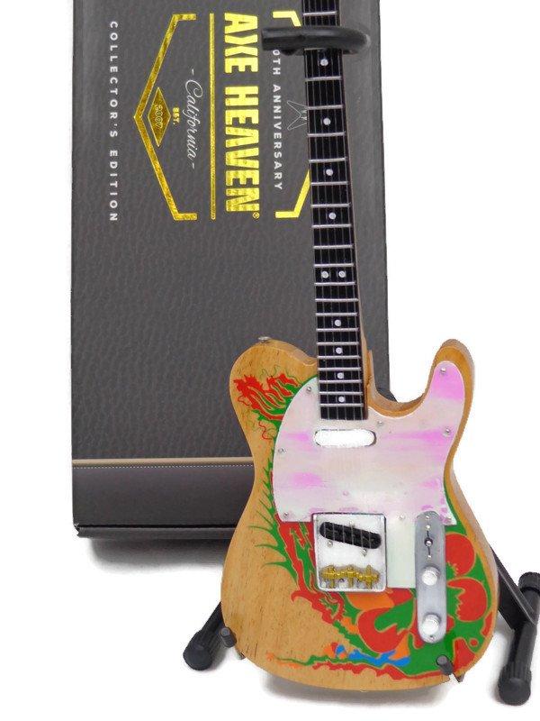 LED ZEPPELIN - JIMMY PAGE - LICENSED FENDER TELE DRAGON MINI GUITAR