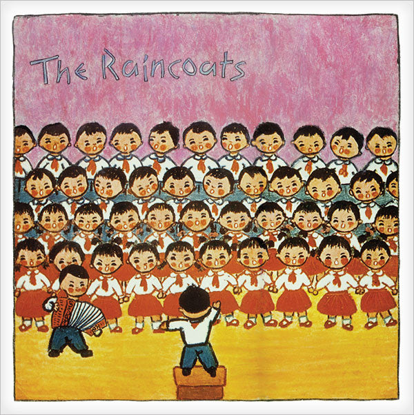 THE RAINCOATS 'THE RAINCOATS' LP (Yellow & Red Swirl Vinyl)