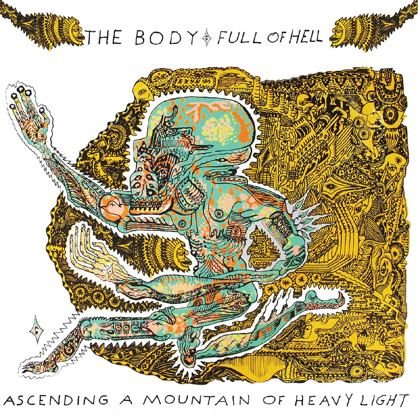 THE BODY/FULL OF HELL 'ASCENDING A MOUNTAIN OF HEAVY LIGHT' LP (Clear w/ High-Melt Brown & Green Vinyl)
