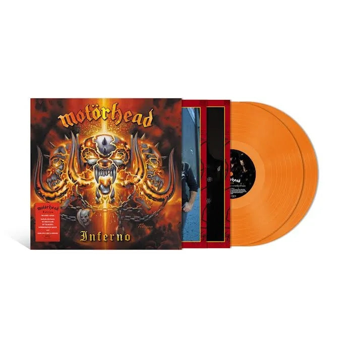 MOTORHEAD 'INFERNO' 2LP (Orange Vinyl)
