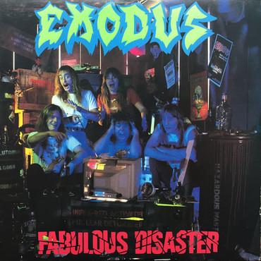 EXODUS 'FABULOUS DISASTER' LP (Opaque Bone Vinyl)