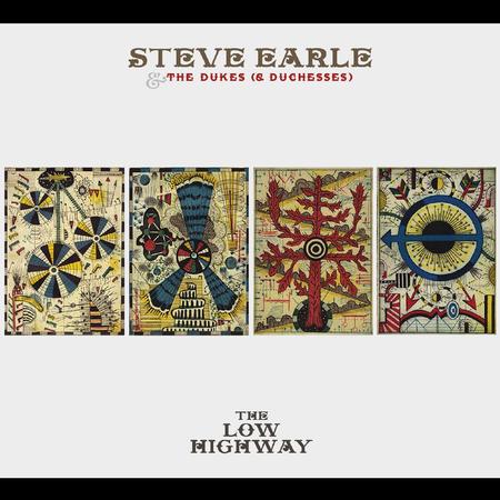 STEVE EARLE & THE DUKES (& DUCHESSES) 'THE LOW HIGHWAY' LP (BUTTER CREAM VINYL)