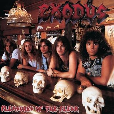 EXODUS 'PLEASURES OF THE FLESH' LP (Opaque Blue Vinyl)