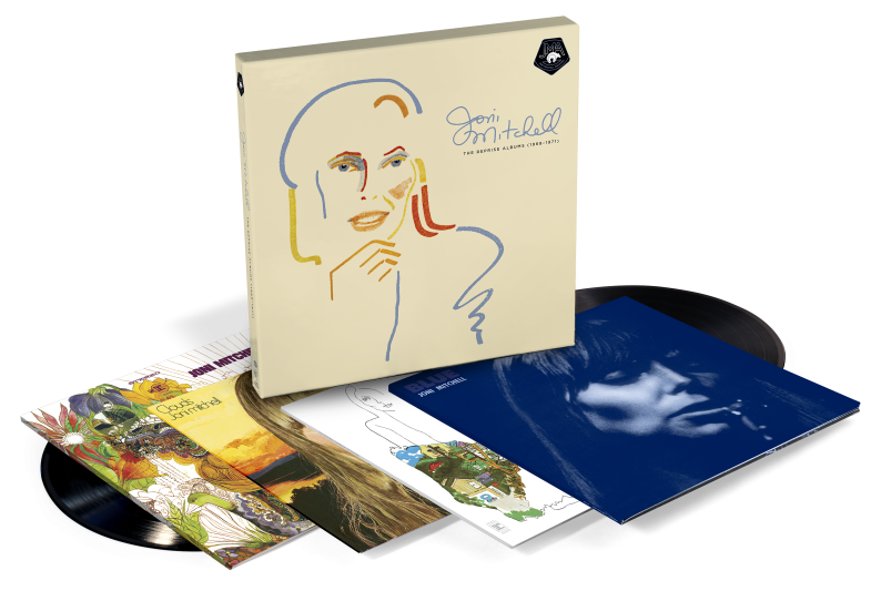 JONI MITCHELL 'THE REPRISE ALBUMS (1968-1971)' 4LP BOX SET