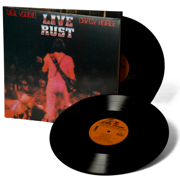NEIL YOUNG & CRAZY HORSE 'LIVE RUST' 2LP