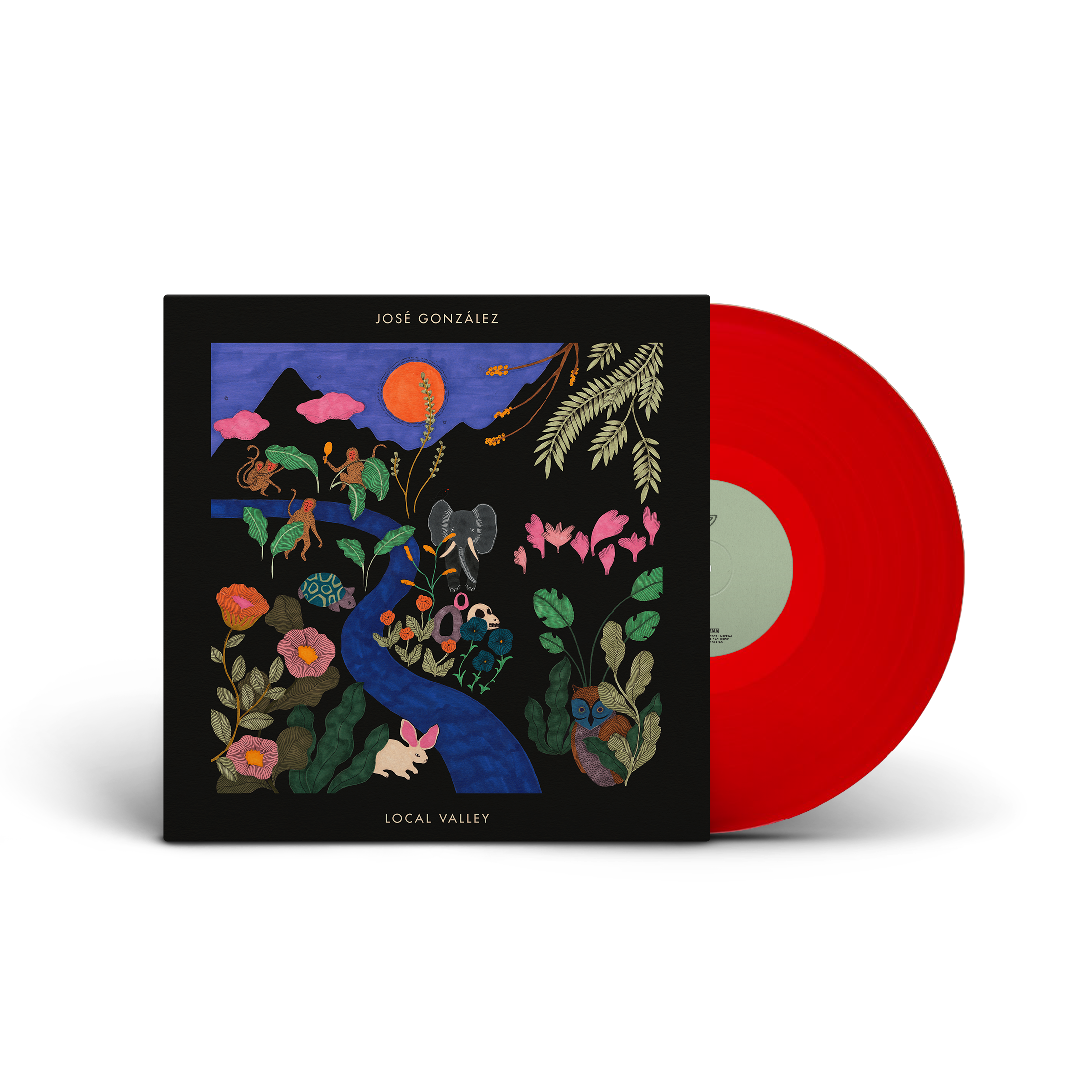 JOSE GONZALEZ 'LOCAL VALLEY’ LP (Limited Edition — Only 500 Made, Red Vinyl)