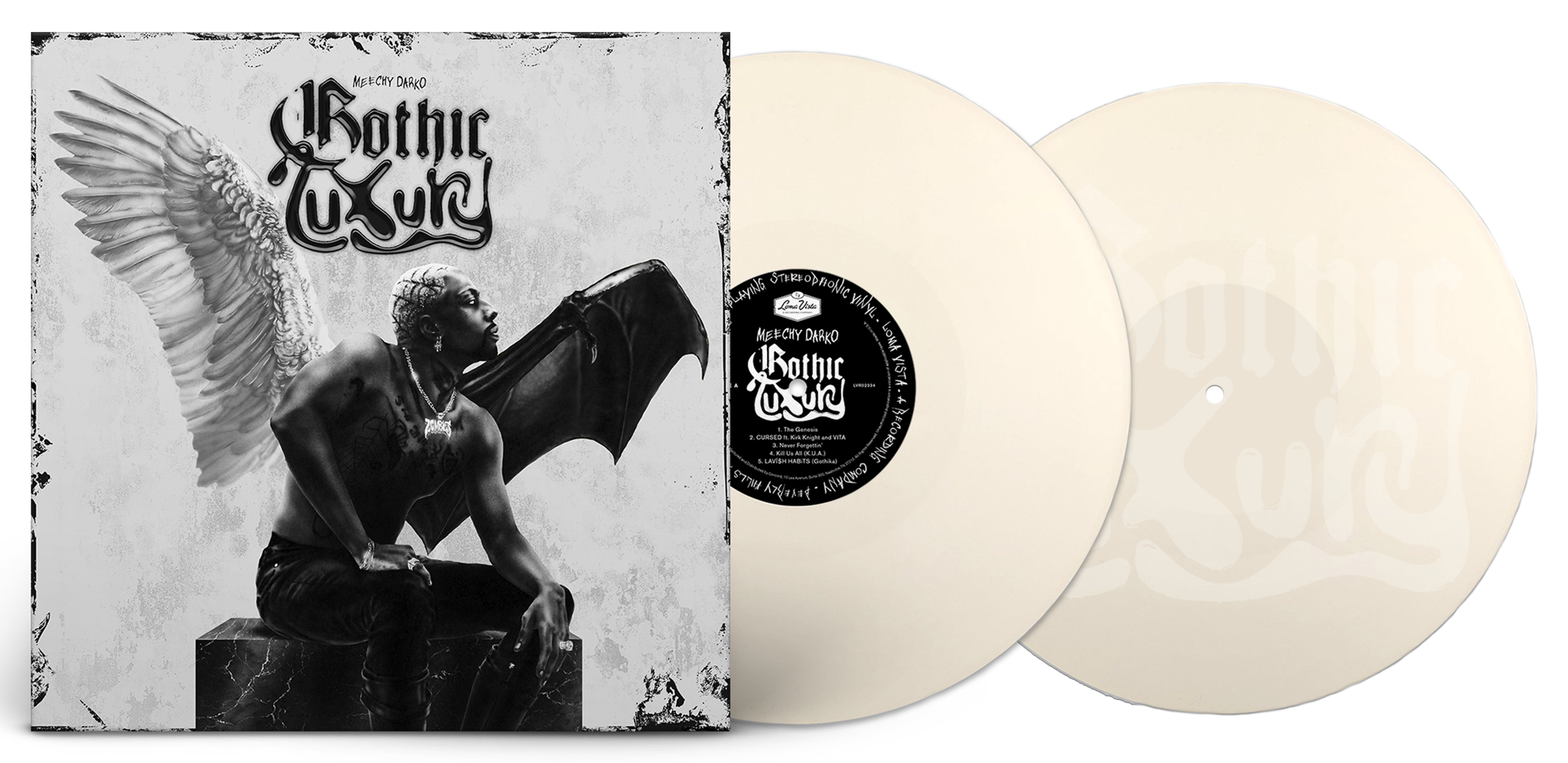 MEECHY DARKO (FLATBUSH ZOMBIE) ‘GOTHIC LUXURY’ 2LP (Limited Edition – Only 500 Made, Bone Vinyl)