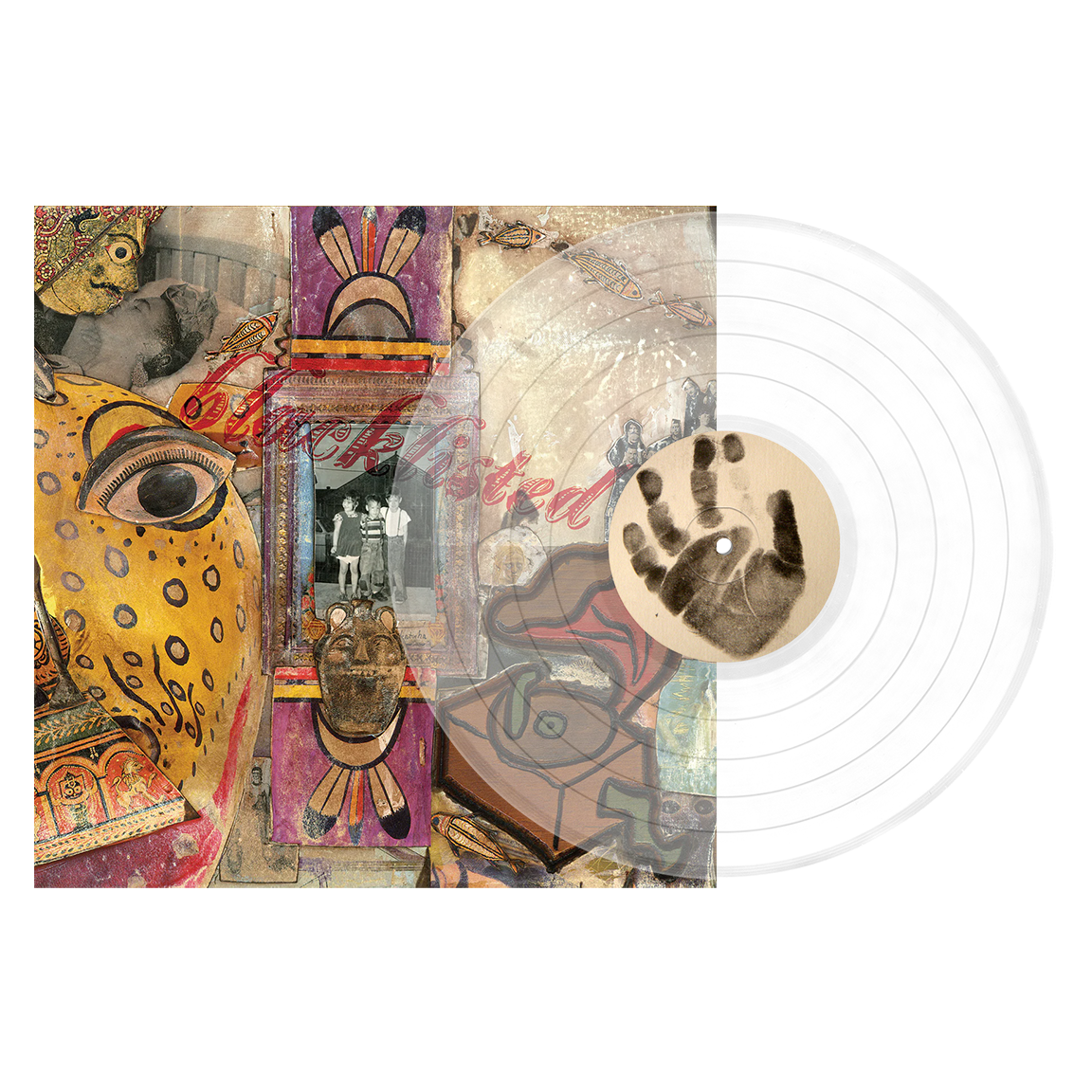 BLACKLISTED 'NO ONE DESERVES TO BE HERE MORE THAN ME' LP (Clear Vinyl)