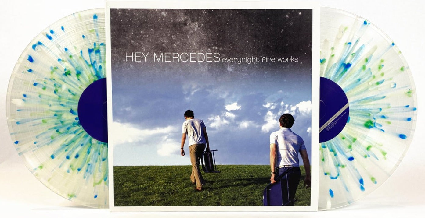 HEY MERCEDES 'EVERYNIGHT FIRE WORKS' 2LP (Clear, Green, Blue, & White Splatter Vinyl)