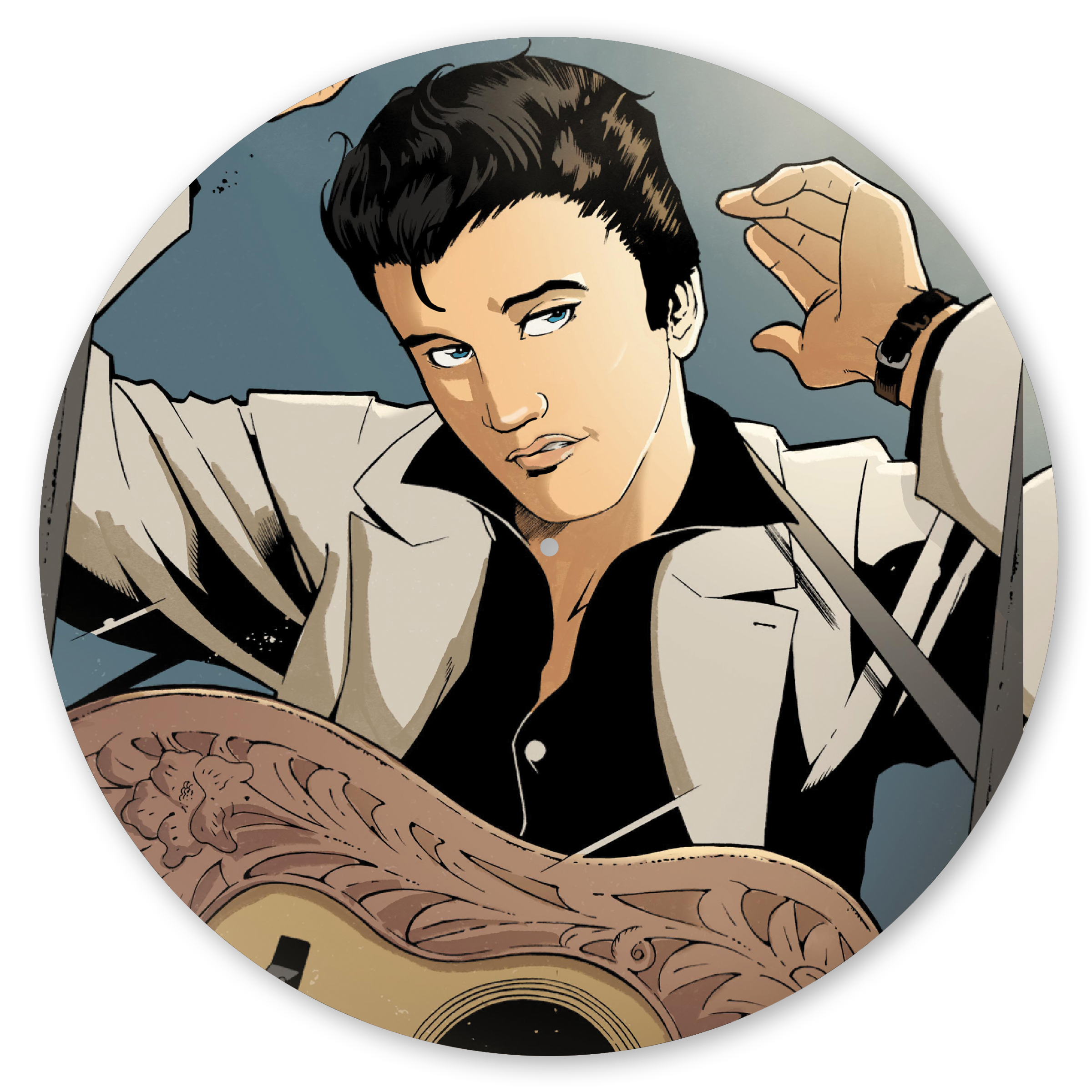 ELVIS PRESLEY 'ELVIS PRESLEY' PICTURE DISC LP