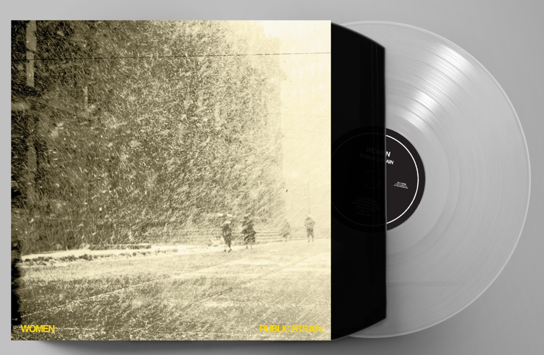 WOMEN 'PUBLIC STRAIN' LP (Clear Vinyl)