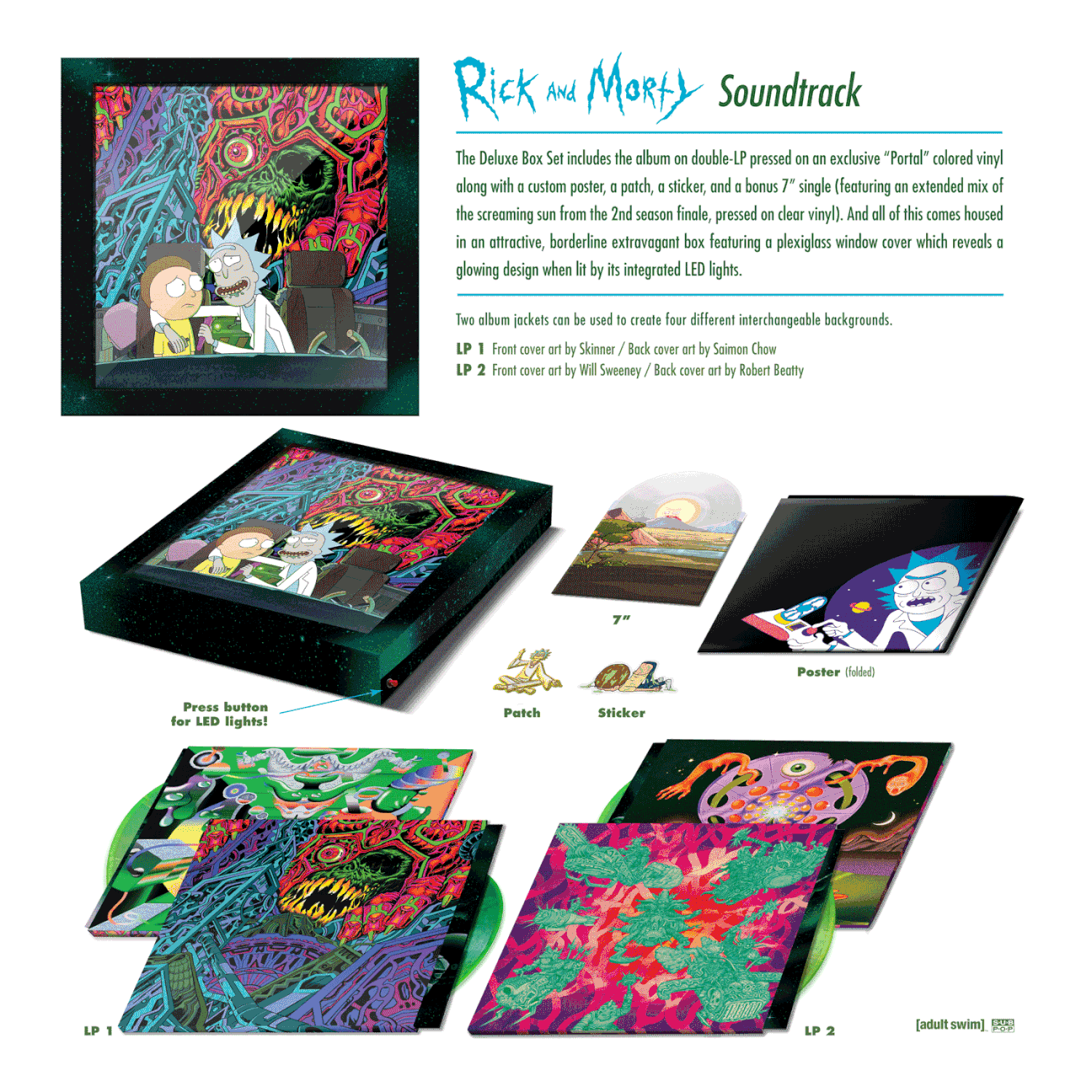 RICK & MORTY SOUNDTRACK DELUXE BOX SET